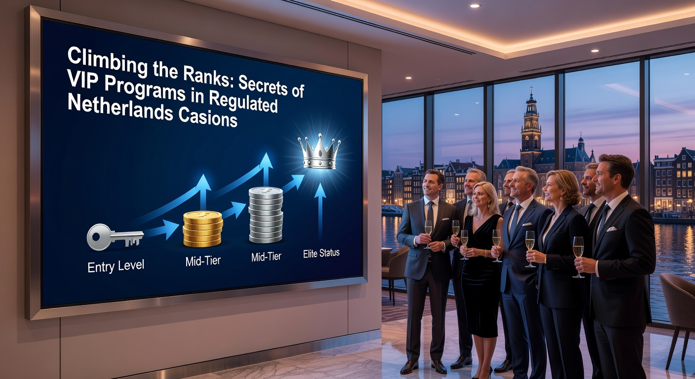 VIP-speler aan een exclusieve live tafel met persoonlijke host en hoge stakes chips in een Nederlands online casino interface