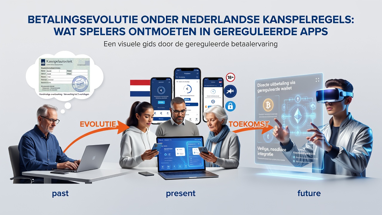 Mobiele app interface met betalingsgeschiedenis en limietinstellingen in een Nederlands casino