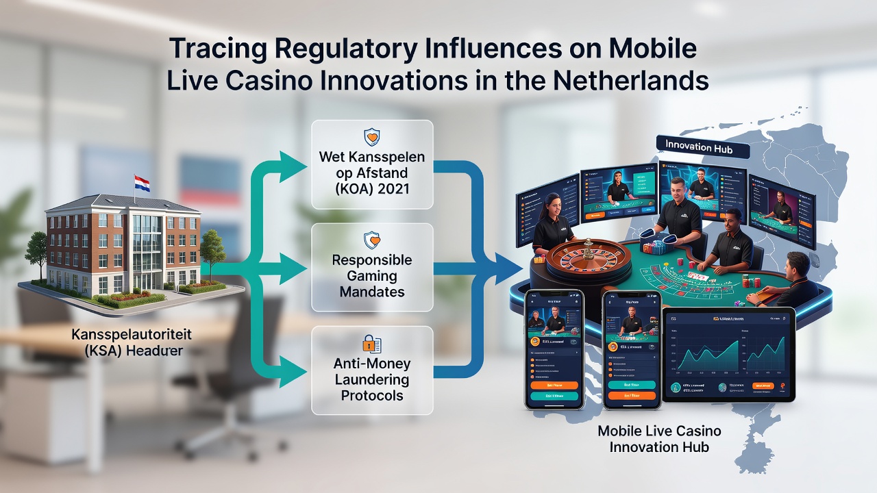 Mobiele live casino technologie onder regelgevend toezicht